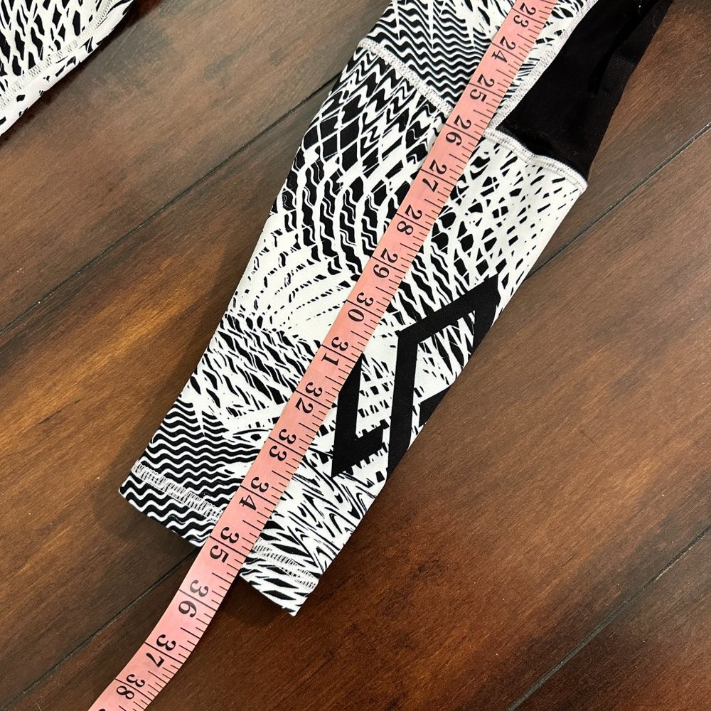 Workout Empire Low Waist Performance Tights Snow TOP Fitness Yoga Leggings S - Picture 5 of 8